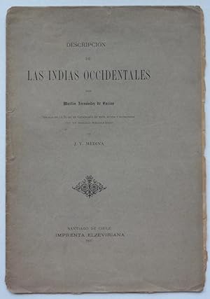 Descripción de las Indias Occidentales por Martin Fernández de Enciso sacada de La Suma de Geogra...