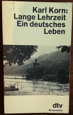 Seller image for Lange Lehrzeit. Ein deutsches Leben.' for sale by buch-radel