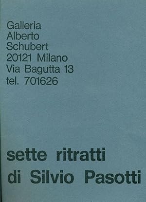 Imagen del vendedor de Sette ritratti di Silvio Pasotti a la venta por Studio Bibliografico Marini