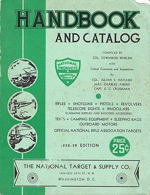 Imagen del vendedor de HANDBOOK AND CATALOG: NATIONAL PRODUCTS 1938-39 EDITION a la venta por SUNSET BOOKS