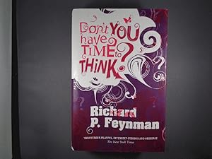 Immagine del venditore per Don't You Have Time to Think? venduto da Strawberry Hill Books