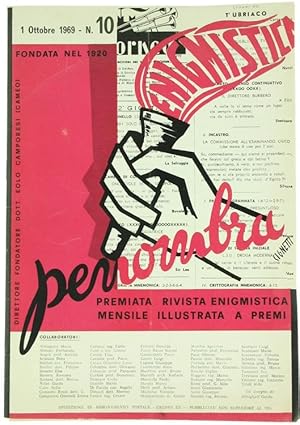 PENOMBRA. Mensile di Enimmistica. Anno 1969 N. 10.: