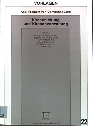 Seller image for Kirchenleitung und Kirchenverwaltung. Vorlagen 22; for sale by books4less (Versandantiquariat Petra Gros GmbH & Co. KG)
