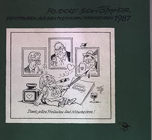 Imagen del vendedor de Kostproben aus den politischen Karikaturen 1987; a la venta por books4less (Versandantiquariat Petra Gros GmbH & Co. KG)