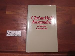 Bild des Verkufers fr Kassandra : Erzhlung. zum Verkauf von Antiquariat im Kaiserviertel | Wimbauer Buchversand