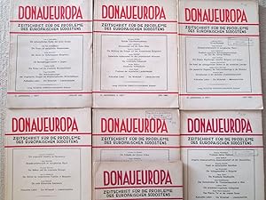Donaueuropa : Zeitschrift für die Probleme des europäischens Südostens [a collection of 7 issues,...