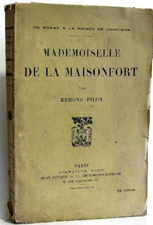 Bild des Verkufers fr Mademoiselle de la maisonfort zum Verkauf von crealivres