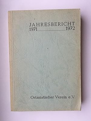 Bild des Verkufers fr Jahresbericht 1971-1972 zum Verkauf von Bildungsbuch