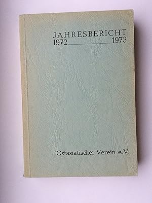 Jahresbericht 1972-1973