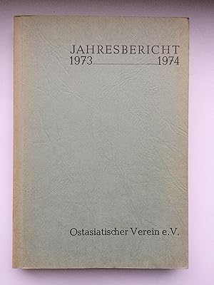 Jahresbericht 1973-1974