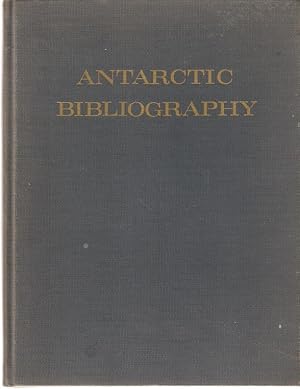 Bild des Verkufers fr Antarctic Bibliography Volume 2. 1966 zum Verkauf von City Basement Books
