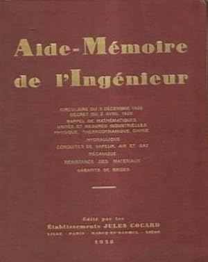 Aide-mémoire de l'ingénieur