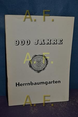 Seller image for Jubilums-Festschrift der Martkemeinde Herrnbaumgarten zur 900 Jahrfeier der ersten urkundlichen nennung ihres Namens. for sale by Antiquarische Fundgrube e.U.