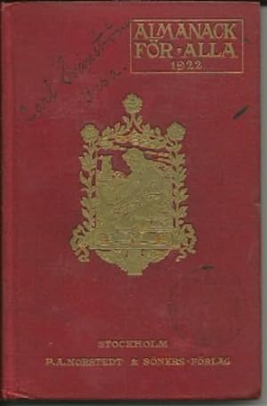 Almanack for Alla - 1922