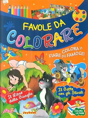 Immagine del venditore per Favole da colorare - Il libro della giungla / il gatto con gli stivali venduto da Librodifaccia