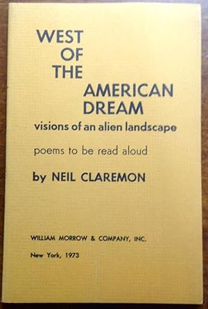 West of the American Dream: Visions of an Alien Landscape (Uncorrected Galley Proofs)