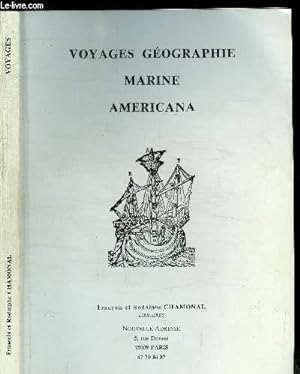 Seller image for VOYAGES GEOGRAPHIE - MARINE - AMERICANA for sale by Le-Livre