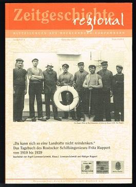 Immagine del venditore per "Da kann sich so eine Landratte nicht reindenken" : Das Tagebuch des Rostocker Schiffsingenieurs Fritz Ruppert von 1910 bis 1939. - venduto da Libresso Antiquariat, Jens Hagedorn
