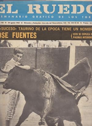 Imagen del vendedor de EL RUEDO. NUM. 1105. AO 1965 a la venta por LIBRERIA TORMOS