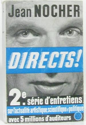 Imagen del vendedor de Directs! 2e Serie D'entretiens radiophoniques a la venta por crealivres