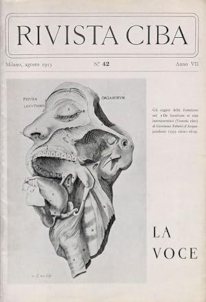 Rivista Ciba. La voce. Agosto 1953 N.42, anno VII