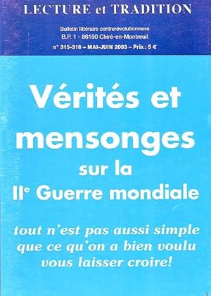 Vérités et mensonges sur la IIe guerre mondiale - Touit n'est pas aussi simple que ce qu'on a bie...