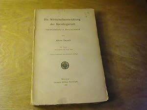 Seller image for Die Wirtschaftsentwicklung der Karolingerzeit vornehmlich in Deutschland - 2. Teil for sale by Antiquariat Fuchseck