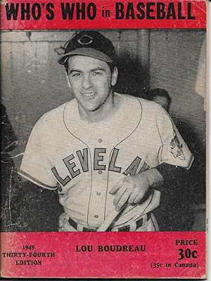 Seller image for Who's Who In Baseball 1949 ( Lou Boudreau On The Cover ) for sale by Willis Monie-Books, ABAA