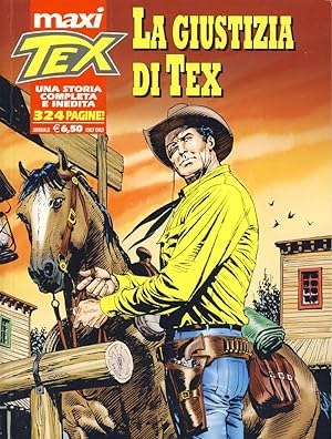 Seller image for Maxi Tex #19 - La giustizia di Tex for sale by Parigi Books, Vintage and Rare