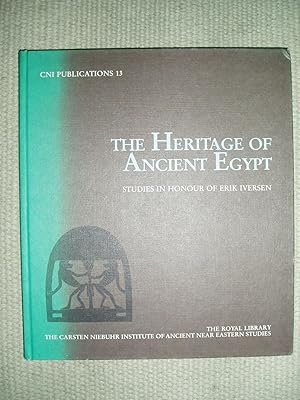 Seller image for The Heritage of Ancient Egypt : Studies in Honour of Erik Iversen for sale by Expatriate Bookshop of Denmark