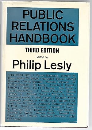 Imagen del vendedor de Public Relations Handbook: Third Edition a la venta por Cher Bibler