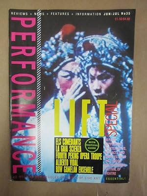 Seller image for Performance Magazine: Live Art Now, No. 35 (June/July 1985) for sale by Atlantic Bookshop