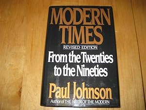 Immagine del venditore per Modern Times: Revised Edition From the Twenties to the Nineties venduto da By The Lake Books