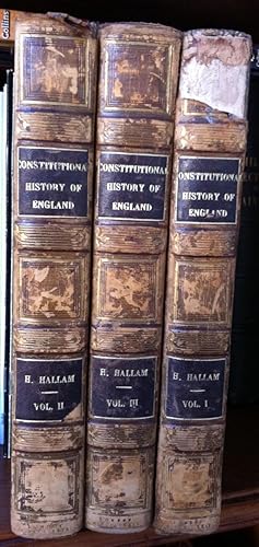 The Constitutional History of England from the Accession of Henry VII to the Death of George II, ...