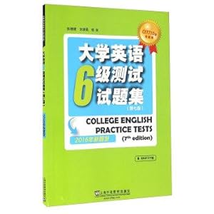 Imagen del vendedor de 6 College English Test Tests (seventh edition 2016 New Questions)(Chinese Edition) a la venta por liu xing