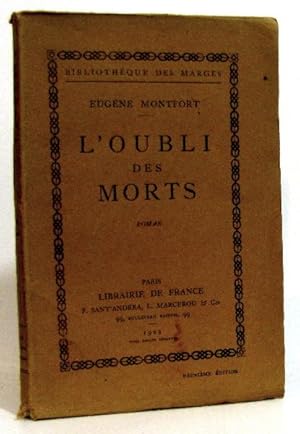 Seller image for L'oubli des morts for sale by crealivres