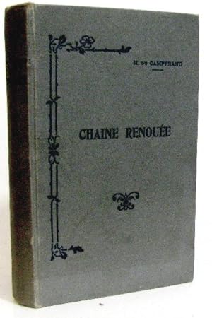 Seller image for Chaine renoue for sale by crealivres