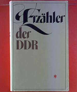 Image du vendeur pour Erzhler der DDR. BAND I mis en vente par biblion2