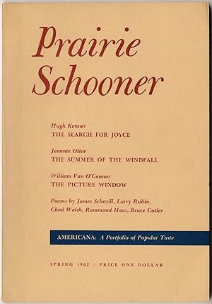 Seller image for Prairie Schooner - Spring 1962 (Volume XXXVI, Number 1) for sale by Between the Covers-Rare Books, Inc. ABAA