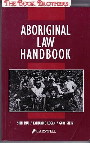 Seller image for Imai Aboriginal Law Handbook for sale by THE BOOK BROTHERS