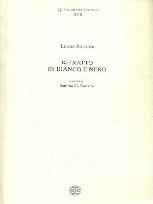 Image du vendeur pour Ritratto in bianco e nero mis en vente par Librodifaccia