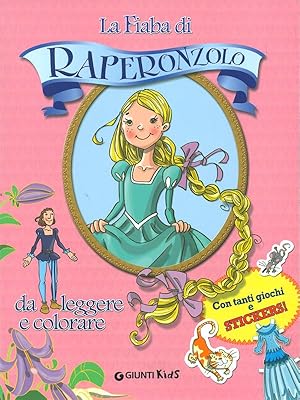 Bild des Verkufers fr La fiaba di Raperonzolo da leggere e colorare zum Verkauf von Librodifaccia