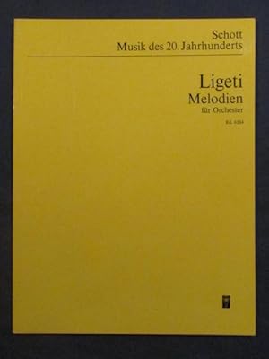 Seller image for Melodien fr Orchester (1971). for sale by Das Konversations-Lexikon