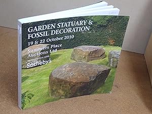 Garden Statuary & Fossil Decoration 19 &22 October 2010, Summer Place Auction Ltd