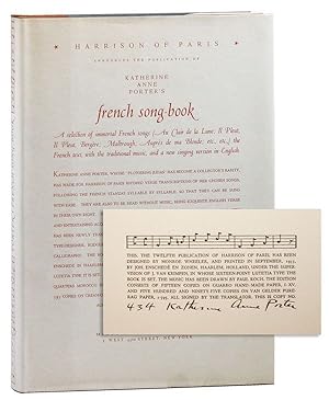 Katherine Anne Porter's French Song-Book [Limited Edition, Signed]