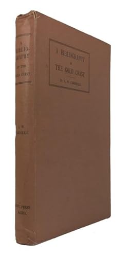 Image du vendeur pour A Bibliography of the Gold Coast mis en vente par McBlain Books, ABAA