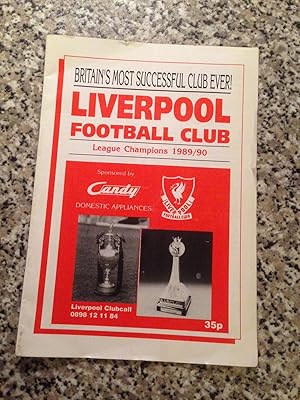 Liverpool Football Club ? League Champions 198990 by Liverpool Football Club