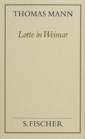 Bild des Verkufers fr Lotte in Weimar : Roman zum Verkauf von AHA-BUCH GmbH