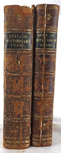 Seller image for The works of John Sheffield, Earl of Mulgrave, Marquis of Normanby, and Duke of Buckingham. In Two Volumes. for sale by Sequitur Books