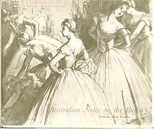 Seller image for Australian Notes on the Ballet Studies by aryl Lindsay A.R.W.S. & William Constable. Decorations by Eugenie Crawford. for sale by City Basement Books